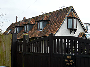 The rear of The Manor House March 2015